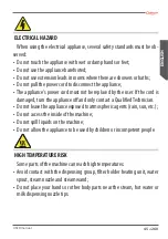 Preview for 45 page of Astoria GREEN LINE Plus 4 You TS SAEP Use And Maintenance Manual, Instructions For The User