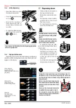 Preview for 58 page of Astoria GREEN LINE Plus 4 You TS SAEP Use And Maintenance Manual, Instructions For The User