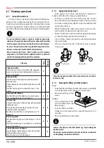 Preview for 72 page of Astoria GREEN LINE Plus 4 You TS SAEP Use And Maintenance Manual, Instructions For The User