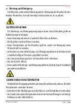 Preview for 119 page of Astoria GREEN LINE Plus 4 You TS SAEP Use And Maintenance Manual, Instructions For The User