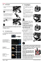 Preview for 130 page of Astoria GREEN LINE Plus 4 You TS SAEP Use And Maintenance Manual, Instructions For The User