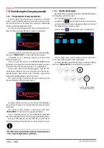 Preview for 134 page of Astoria GREEN LINE Plus 4 You TS SAEP Use And Maintenance Manual, Instructions For The User