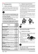 Preview for 144 page of Astoria GREEN LINE Plus 4 You TS SAEP Use And Maintenance Manual, Instructions For The User