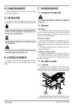 Preview for 162 page of Astoria GREEN LINE Plus 4 You TS SAEP Use And Maintenance Manual, Instructions For The User