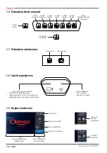 Предварительный просмотр 16 страницы Astoria SABRINA SAE DISPLAY Use And Maintenance Manual, Instructions For The User