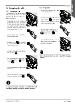 Preview for 21 page of Astoria SABRINA SAE DISPLAY Use And Maintenance Manual, Instructions For The User