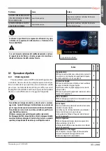 Preview for 33 page of Astoria SABRINA SAE DISPLAY Use And Maintenance Manual, Instructions For The User