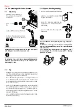 Preview for 58 page of Astoria SABRINA SAE DISPLAY Use And Maintenance Manual, Instructions For The User