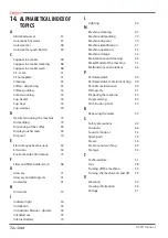 Preview for 72 page of Astoria SABRINA SAE DISPLAY Use And Maintenance Manual, Instructions For The User