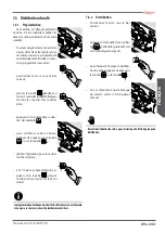 Preview for 89 page of Astoria SABRINA SAE DISPLAY Use And Maintenance Manual, Instructions For The User