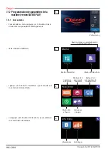 Preview for 94 page of Astoria SABRINA SAE DISPLAY Use And Maintenance Manual, Instructions For The User