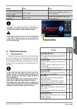 Preview for 101 page of Astoria SABRINA SAE DISPLAY Use And Maintenance Manual, Instructions For The User