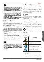 Preview for 109 page of Astoria SABRINA SAE DISPLAY Use And Maintenance Manual, Instructions For The User