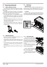 Предварительный просмотр 122 страницы Astoria SABRINA SAE DISPLAY Use And Maintenance Manual, Instructions For The User