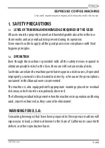 Preview for 3 page of Astoria Storm Use And Maintenance Manual, Instructions For The User