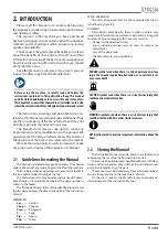 Preview for 9 page of Astoria Storm Use And Maintenance Manual, Instructions For The User