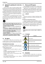 Preview for 10 page of Astoria Storm Use And Maintenance Manual, Instructions For The User