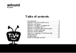 Предварительный просмотр 5 страницы Astound Tivo service Quick Manual