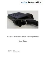 Preview for 1 page of astra telematics AT240 User Manual