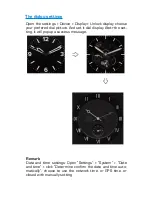 Preview for 6 page of Astra esa Watch Manual