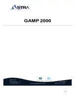 Предварительный просмотр 44 страницы Astra GAMP-2000 Reference Manual