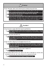 Предварительный просмотр 4 страницы Astra KA-700H Operation Manual