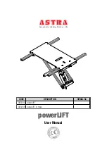 Astra powerLIFT AE5000 User Manual предпросмотр