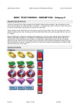 Preview for 17 page of Astra Sonic Ticket Winner-Redemption Service Maintenance Manual