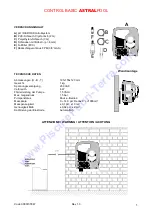 Предварительный просмотр 8 страницы Astralpool CONTROL BASIC Installation Manual