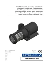 Astralpool DMX Variable Pump S Installation, Operation And Maintenance Manual предпросмотр