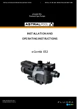 Astralpool eCombi EE2 Installation And Operating Instructions Manual предпросмотр