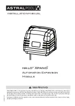 Предварительный просмотр 1 страницы Astralpool HALO XPAND Installation Manual