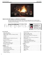 Preview for 4 page of Astria Fireplaces Altair 40DEN-B Installation And Operating Instructions Manual