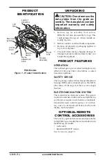 Предварительный просмотр 5 страницы Astria Fireplaces Arcadia18MN Installation And Operation Instructions Manual