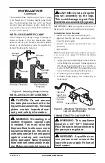 Предварительный просмотр 7 страницы Astria Fireplaces Arcadia18MN Installation And Operation Instructions Manual