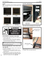 Preview for 46 page of Astria Fireplaces Aries C Series Installation And Operation Instructions Manual