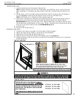 Preview for 63 page of Astria Fireplaces Aries C Series Installation And Operation Instructions Manual