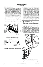 Предварительный просмотр 16 страницы Astria Fireplaces Astria Vega32ZP2 Installation And Operation Instruction Manual