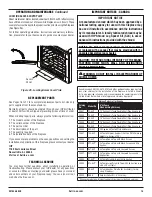 Preview for 15 page of Astria Fireplaces Blackstone Series Installation And Operation Instructions Manual