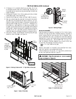 Предварительный просмотр 6 страницы Astria Fireplaces F0703 Installation And Operation Instructions Manual