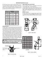 Предварительный просмотр 8 страницы Astria Fireplaces F0703 Installation And Operation Instructions Manual