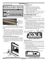 Preview for 15 page of Astria Fireplaces F1219 Installation & Operation Instructions