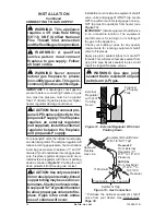 Предварительный просмотр 14 страницы Astria Fireplaces Gamma26ZMN Installation And Operation Instructions Manual