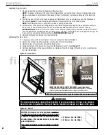 Preview for 60 page of Astria Fireplaces Gemini-C Series Installation And Operation Instructions Manual