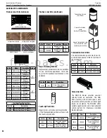 Preview for 64 page of Astria Fireplaces Gemini-C Series Installation And Operation Instructions Manual