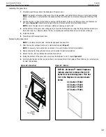 Preview for 61 page of Astria Fireplaces Gemini35DEN-B Installation And Operation Instruction Manual