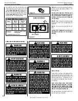 Preview for 44 page of Astria Fireplaces LibraCL40DEN Installation & Operation Instructions