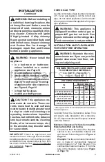 Preview for 9 page of Astria Fireplaces MAGNIFLAME24MN Installation And Operation Instructions Manual