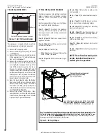 Preview for 10 page of Astria Fireplaces Marin 40STTMN Assembly, Installation And Operation Instructions