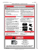 Preview for 45 page of Astria Fireplaces Marin 40STTMN Assembly, Installation And Operation Instructions